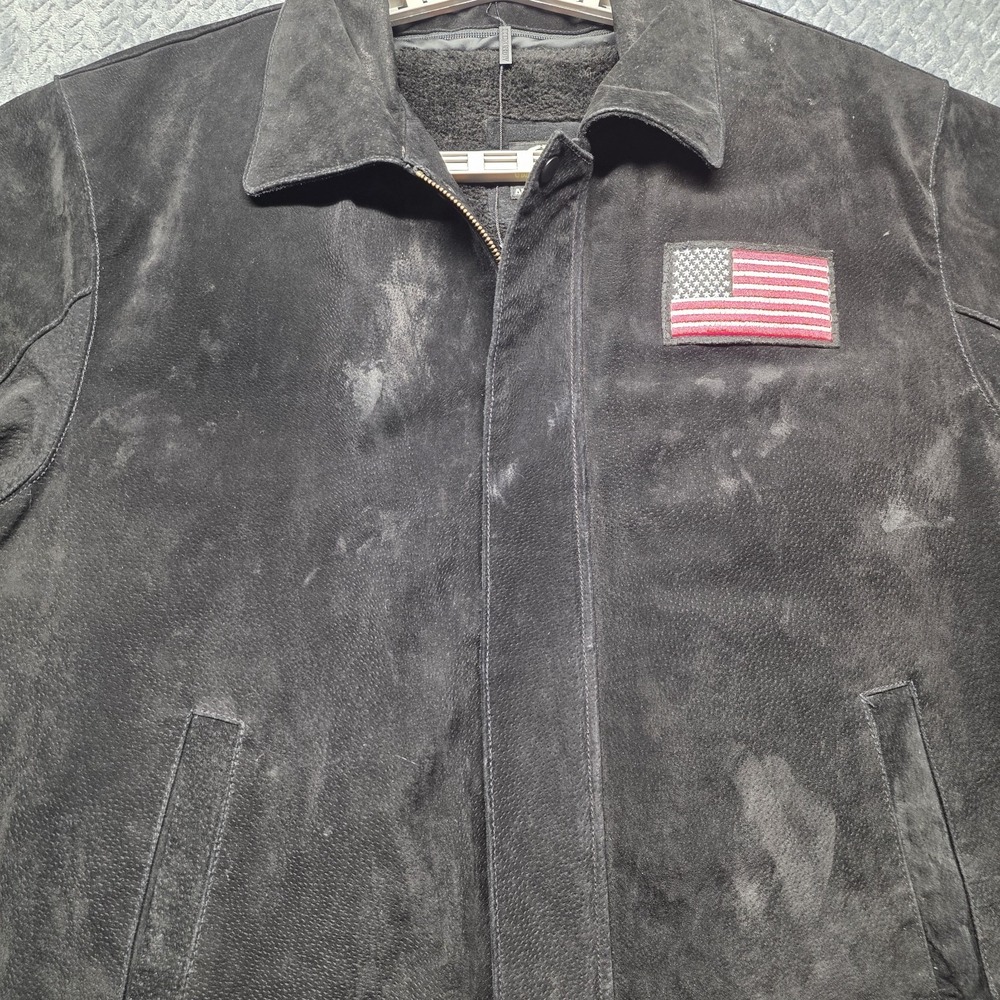 Motorcycle‎ Jacket Men's XXL USA Eagle Ameri Mode… - image 2